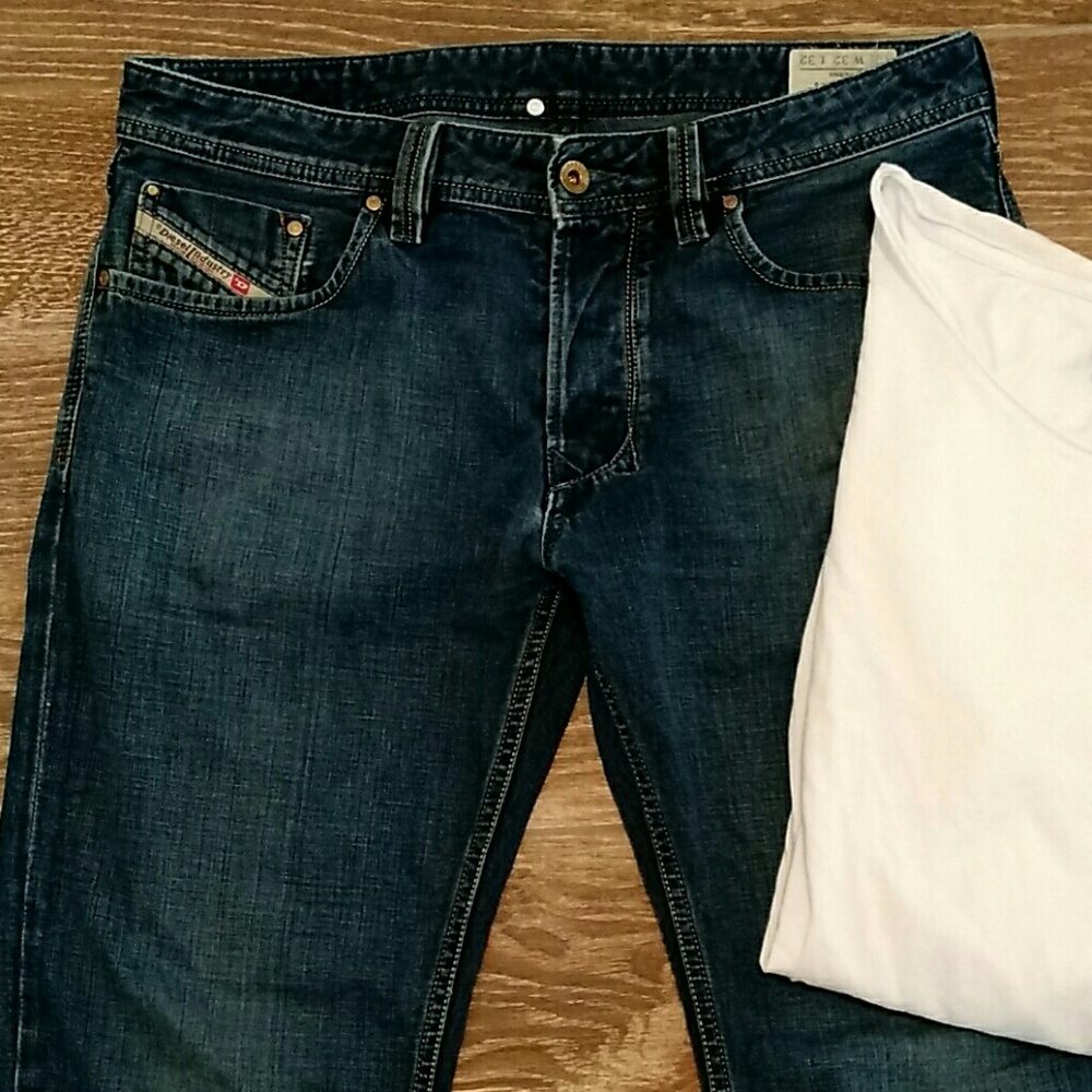SALE❤  DIESEL mens Jeans Larkee 32 straight fit